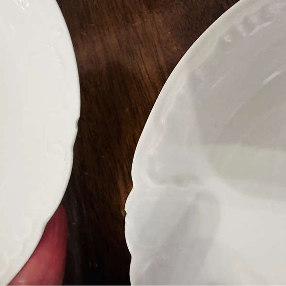 Set of 4 Haviland France Ranson White Fruit/Berry Bowls 5" - Picture 5 of 9